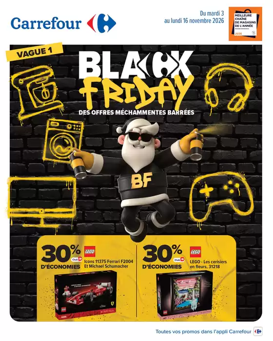 Catalogue Carrefour à Lanvallay | BLACK FRIDAY VAGUE 1 | 2026-11-03T00:00:00.000Z - 2026-11-16T00:00:00.000Z
