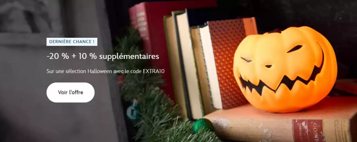 Catalogue Disney à Puteaux | -20% + 10% supplémentaires Sur une sélection Halloween | 2026-10-22T00:00:00.000Z - 2026-10-26T00:00:00.000Z