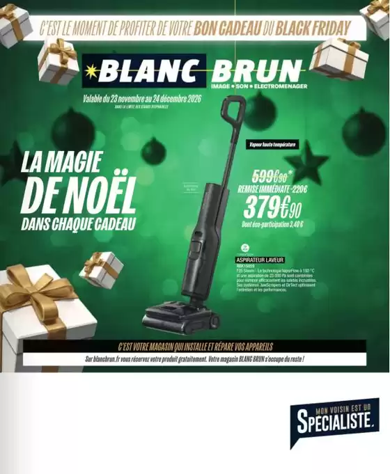 Catalogue Blanc Brun | LA MAGIE DE NOËL DANS CHAQUE CADEAU | 2026-11-23T00:00:00.000Z - 2026-12-24T00:00:00.000Z