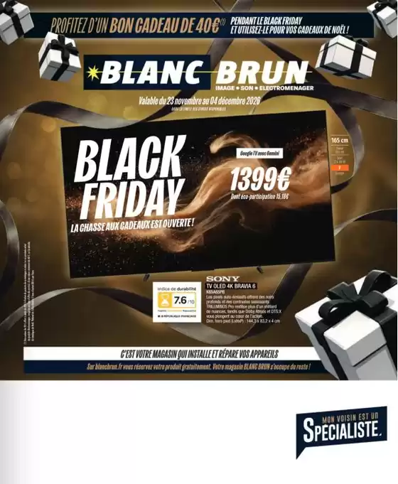 Catalogue Blanc Brun | Black Friday | 2026-11-23T00:00:00.000Z - 2026-12-04T00:00:00.000Z
