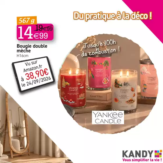 Catalogue KANDY à La Chapelle-Saint-Martial | DÉCO ET ASTUCES POUR LE QUOTIDIEN ! | 2026-10-23T00:00:00.000Z - 2026-10-31T00:00:00.000Z