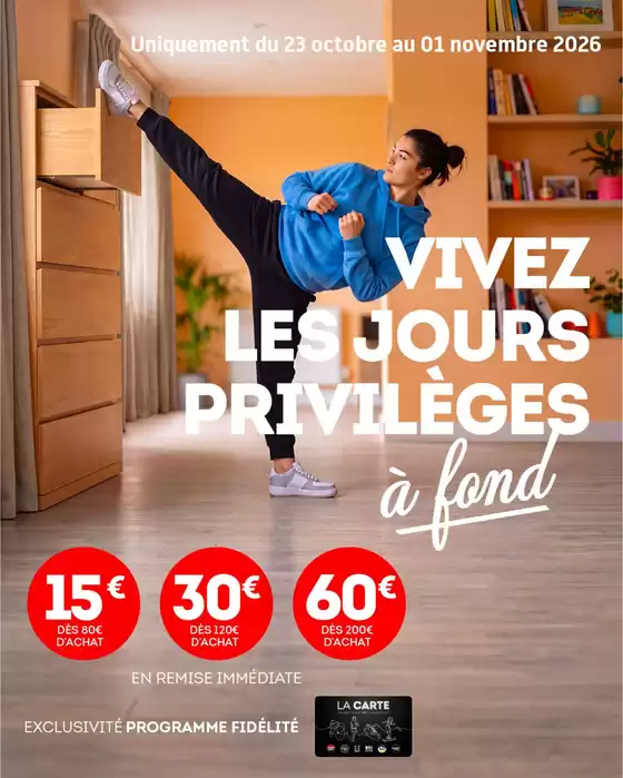 Catalogue Sport 2000 à Cesson-Sévigné | SPORT2000 - VIVEZ LES JOURS PRIVILEGES | 2026-10-23T00:00:00.000Z - 2026-11-01T00:00:00.000Z