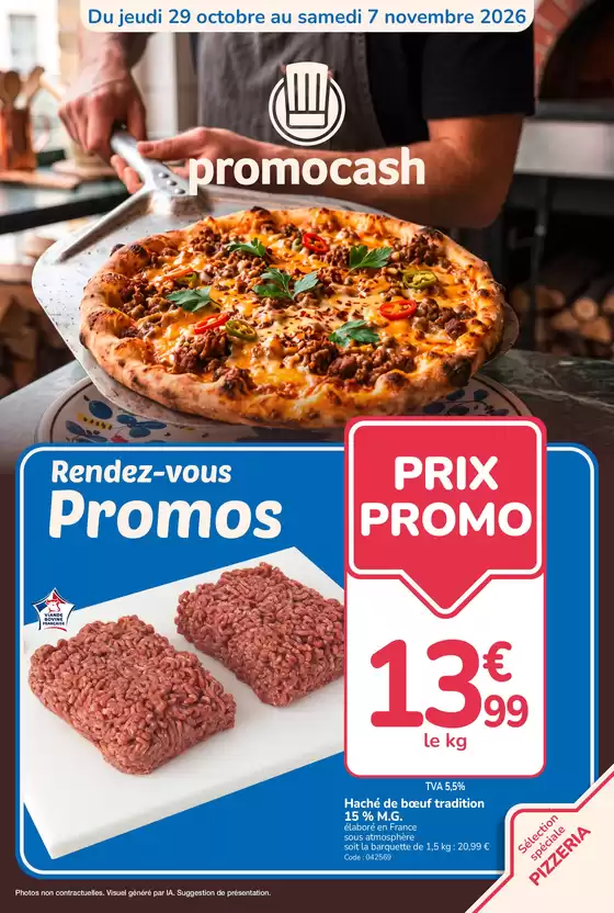 Catalogue Promocash à Chèvreville (Manche) | PRIX PROMO | 2026-10-26T00:00:00.000Z - 2026-11-07T00:00:00.000Z