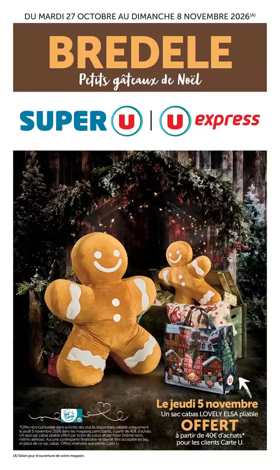 Catalogue U Express | BREDELE | 2026-10-27T00:00:00.000Z - 2026-11-08T00:00:00.000Z