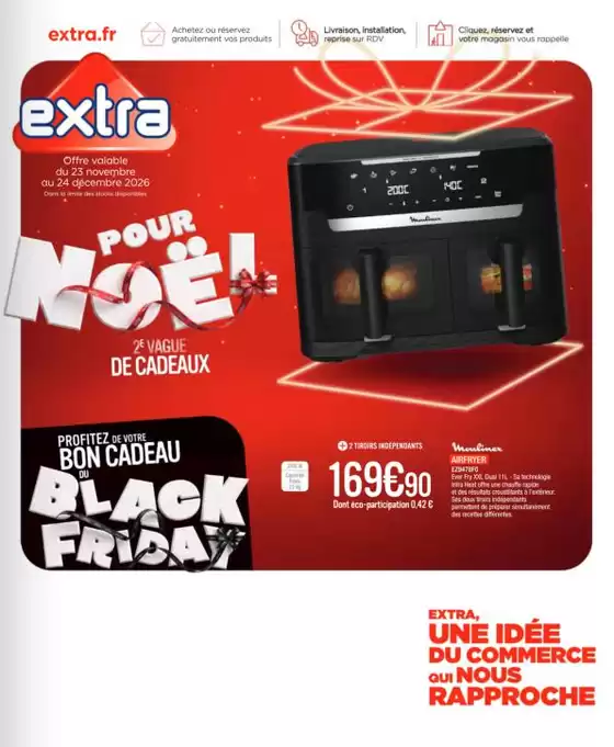 Catalogue Extra à Montbrison | Extra QR BP Tabloid Noel 2026 | 2026-11-23T00:00:00.000Z - 2026-12-24T00:00:00.000Z