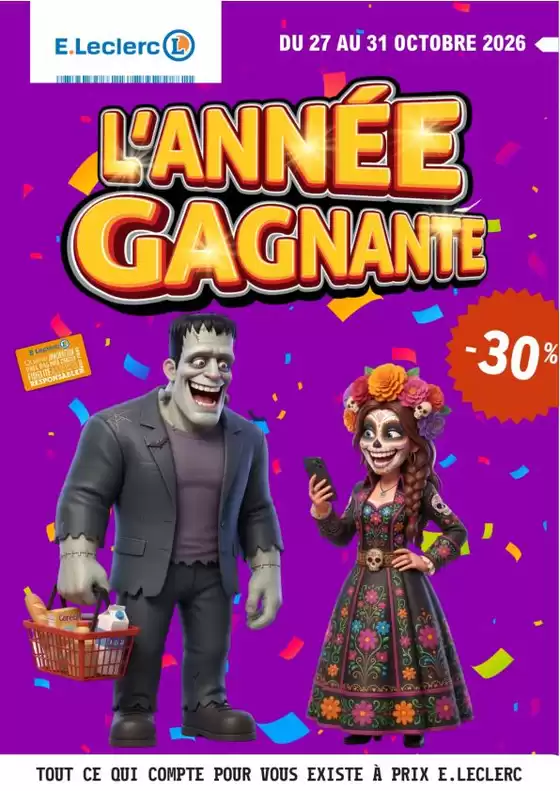 Catalogue E.Leclerc | Temps fort #44 | 2026-10-27T00:00:00.000Z - 2026-10-31T00:00:00.000Z