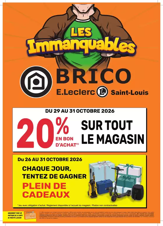 Catalogue E.Leclerc | Les Immanquables #4 | 2026-10-26T00:00:00.000Z - 2026-10-31T00:00:00.000Z