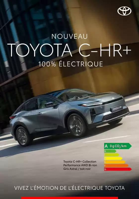Catalogue Toyota à Vannes | Brochure Toyota C HR plus | 2026-10-26T00:00:00.000Z - 2026-12-31T00:00:00.000Z