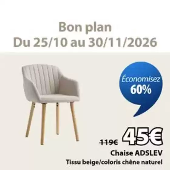 Catalogue JYSK à Rouen | Bon plan | 2026-10-27T00:00:00.000Z - 2026-11-30T00:00:00.000Z