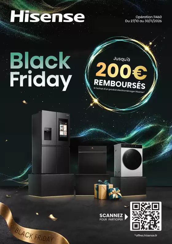 Catalogue MDA à Clisson | 5020 Leaflet Hisense ODR BlackFriday WG 2026 | 2026-10-27T00:00:00.000Z - 2026-11-30T00:00:00.000Z