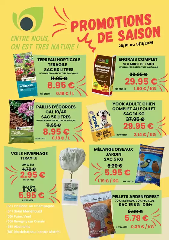 Catalogue Magasin Vert | Offres et promotions actuelles | 2026-10-28T00:00:00.000Z - 2026-11-08T00:00:00.000Z
