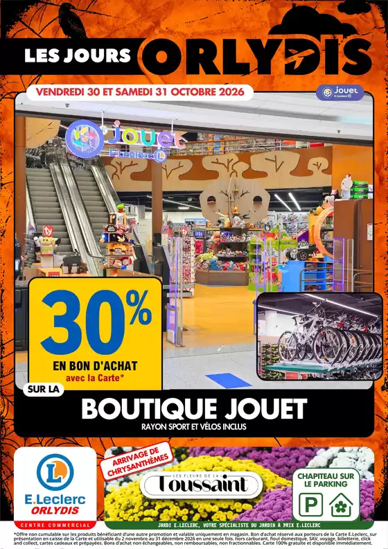 Catalogue E.Leclerc | 2 JOURS FOUS | 2026-10-30T00:00:00.000Z - 2026-10-31T00:00:00.000Z