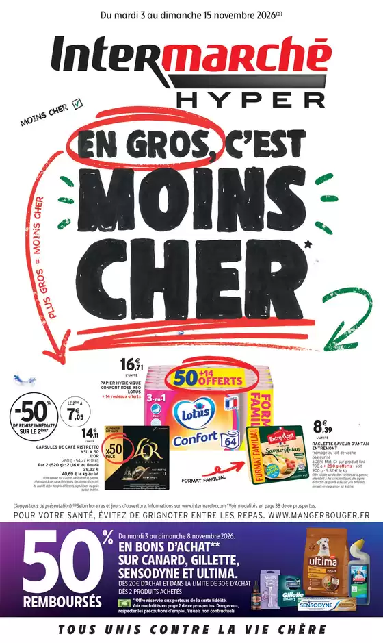 Catalogue Intermarché Hyper à Strasbourg | GEN NOVEMBRE 2 | 2026-11-03T00:00:00.000Z - 2026-11-15T00:00:00.000Z
