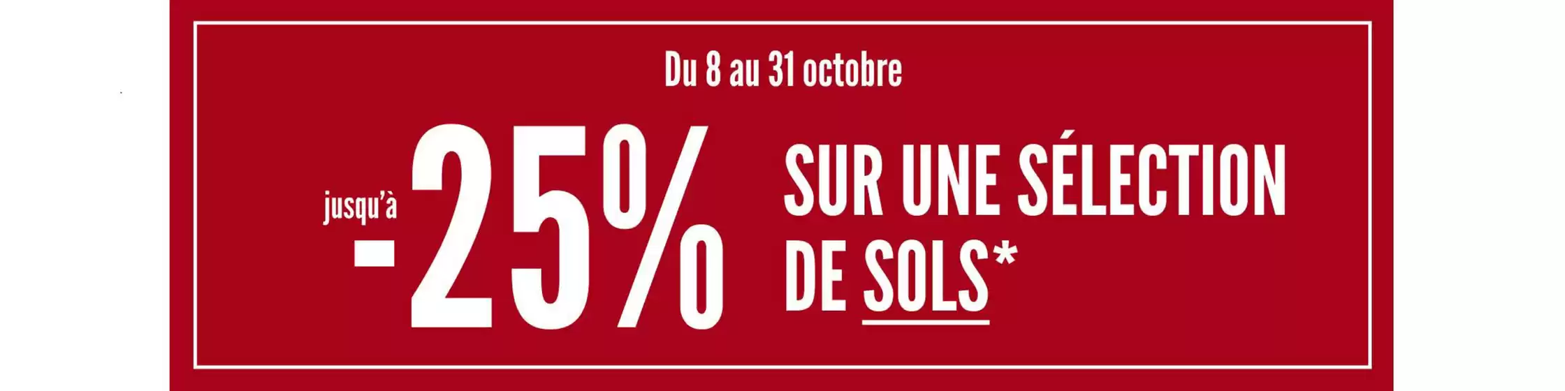 Catalogue Saint Maclou à Mende | Promos revêtement de sols | 2026-10-29T00:00:00.000Z - 2026-10-31T00:00:00.000Z