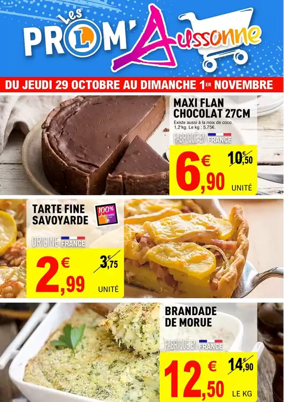 Catalogue E.Leclerc à Bidos | PROM AUSSONNE SE44 | 2026-10-29T00:00:00.000Z - 2026-11-01T00:00:00.000Z